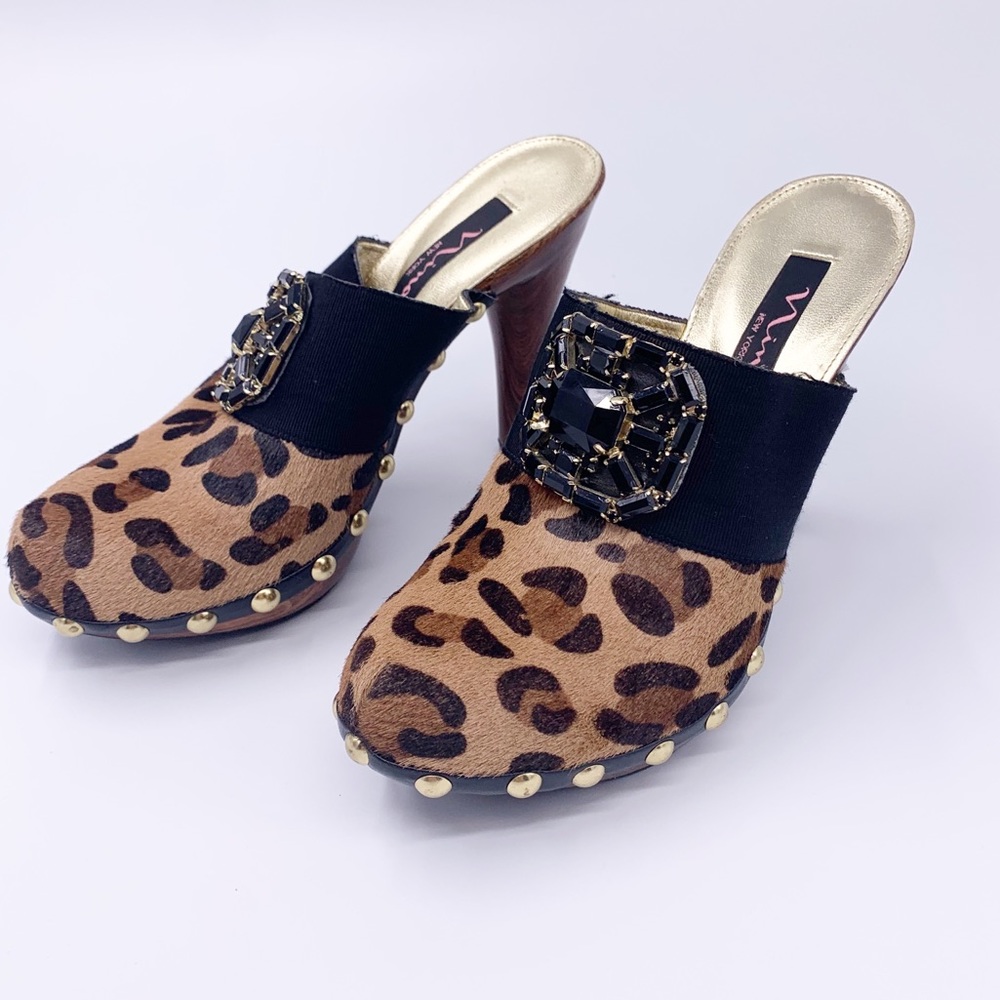Rawr Nina New York pony hair high heel mule
